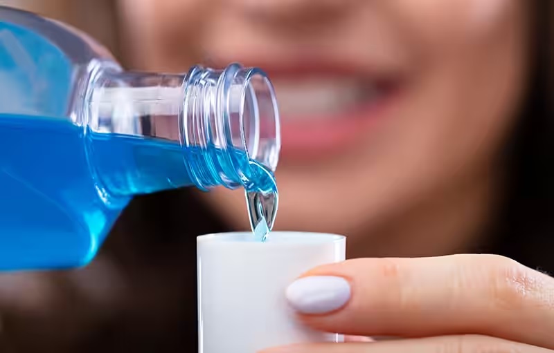 Dental Health With Mouthwash